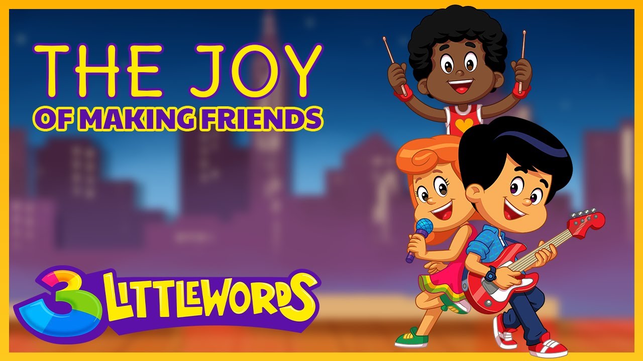 The Joy Of Making Friends 💜 - 3 Little Words | Faith-Based Kids Collection #9