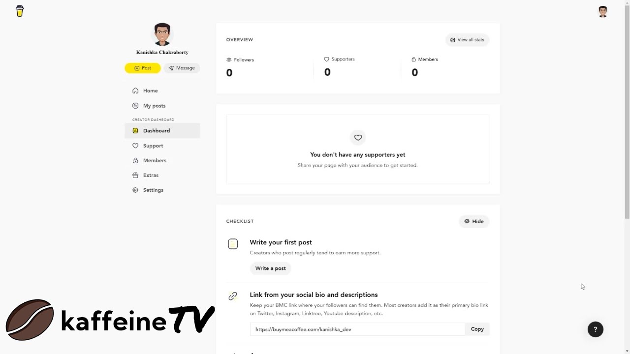 New way to support Kaffeine!