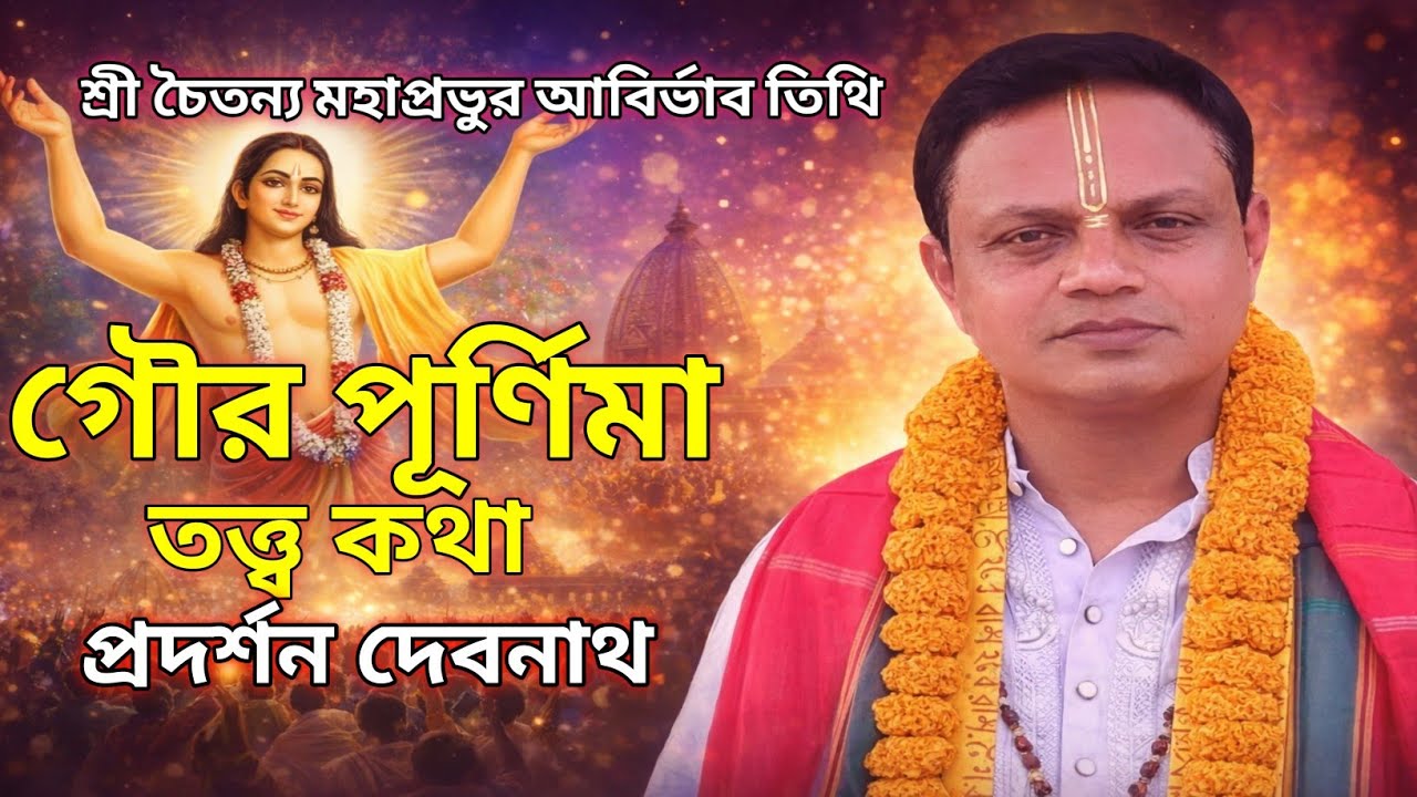 গৌর পূর্ণিমা মহোৎসব ২০২৬ | তত্ত্বকথা ও গীতা আলোচনা | প্রদর্শন দেবনাথ