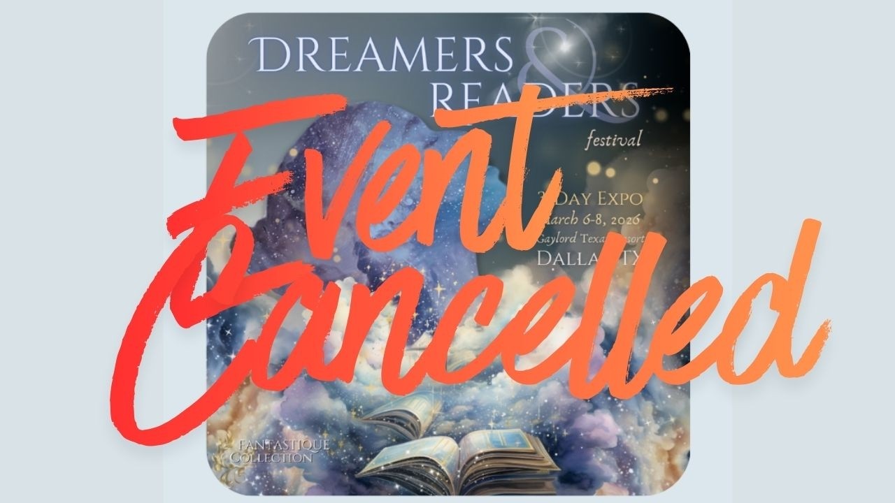 I was supposed to be one of the authors at Dreamers & Readers