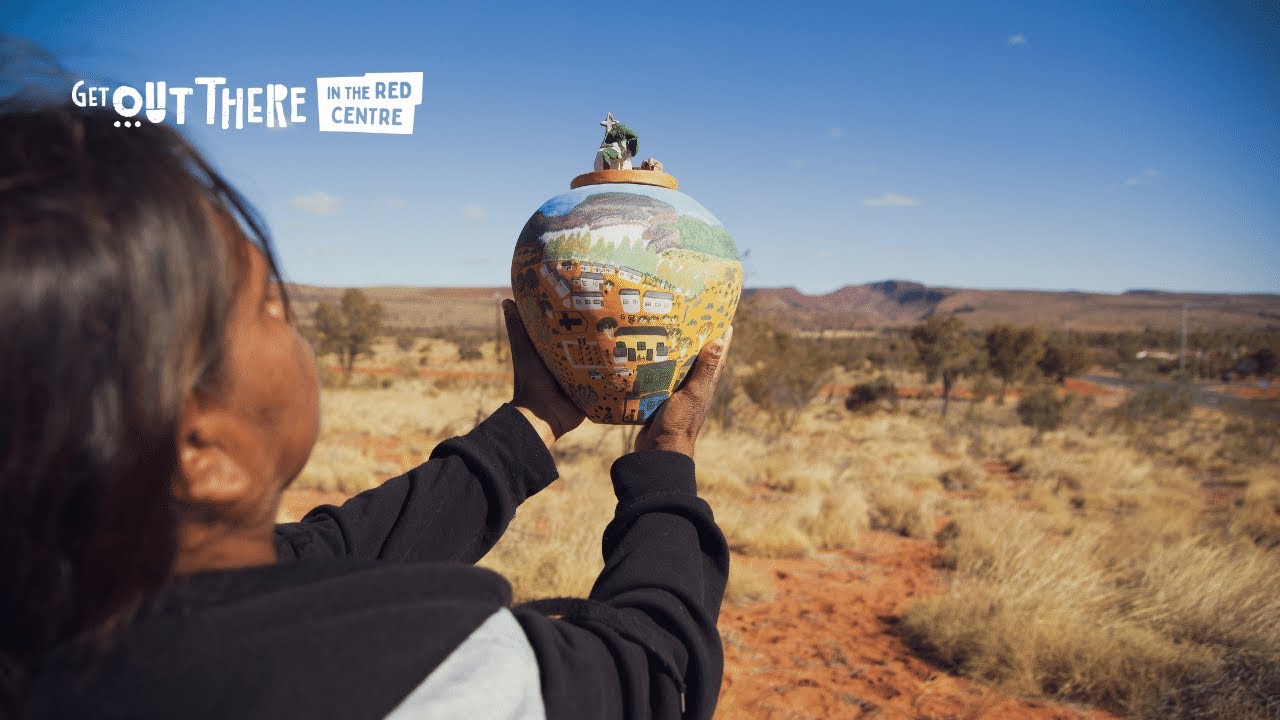 The colourful Hermannsburg Potters
