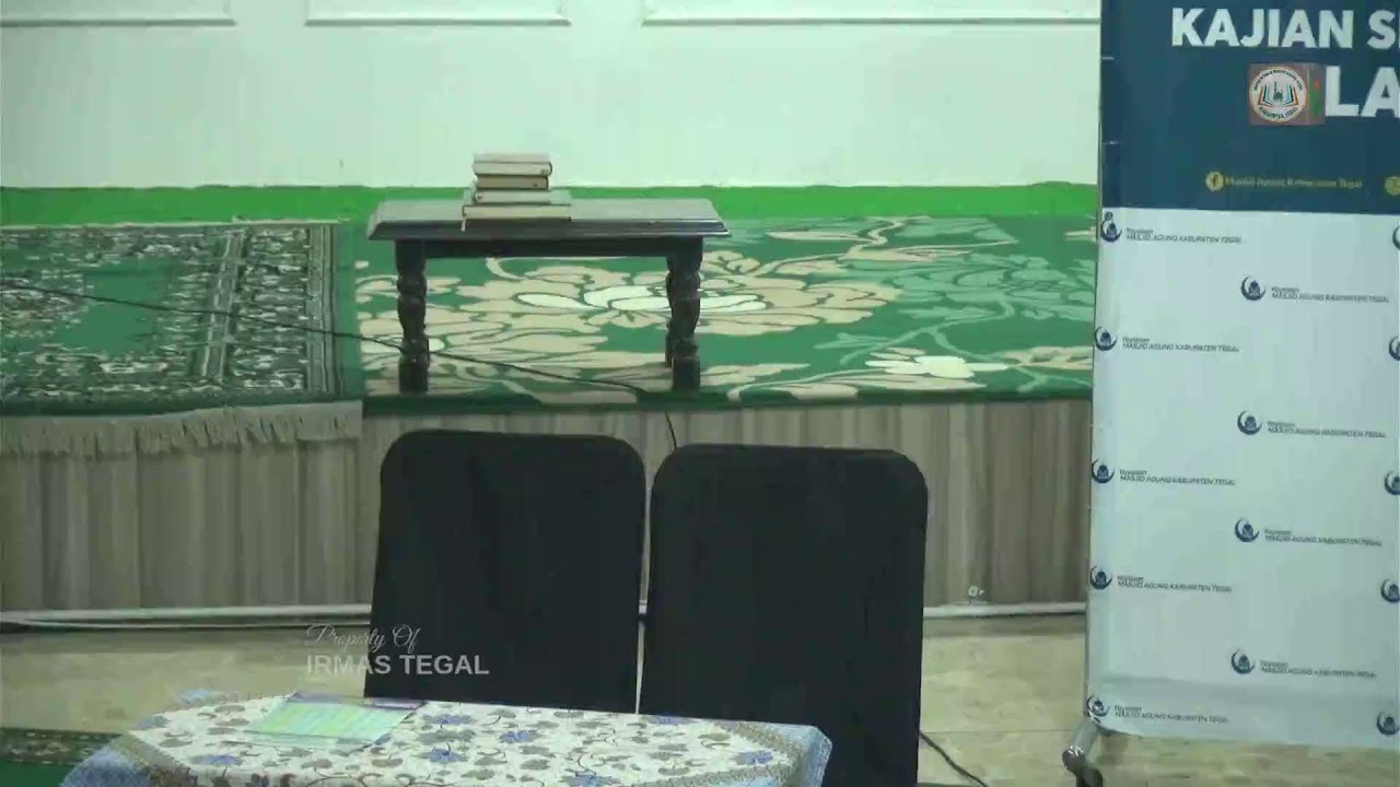 Kuliah Ashar Masjid Agung Kabupaten Tegal   ::   Jumat, 13 Maret 2026 M / 23 Ramadhan 1447 H