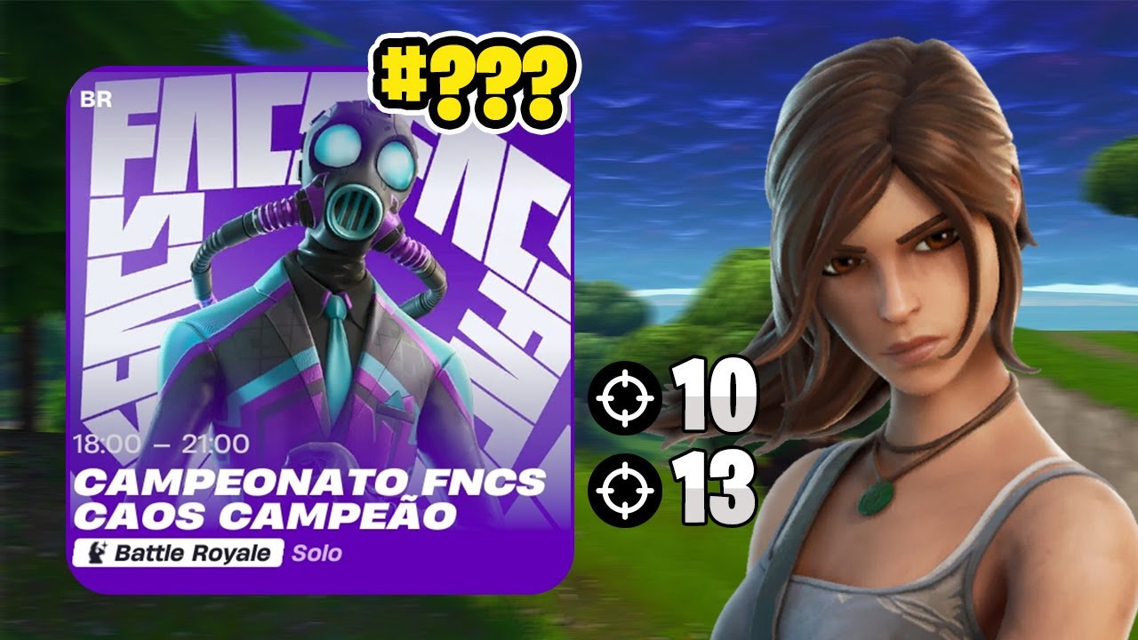 AMASSEI na FNCS Caos Campeão!!