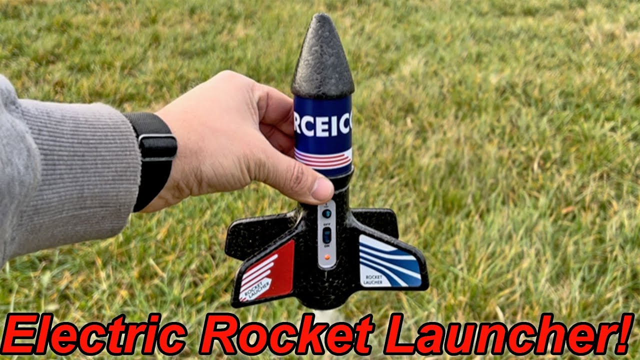 HOW HIGH DOES IT GO?  Amazon Electric ROCKET! Unboxing and Review! #rocket #review #toys