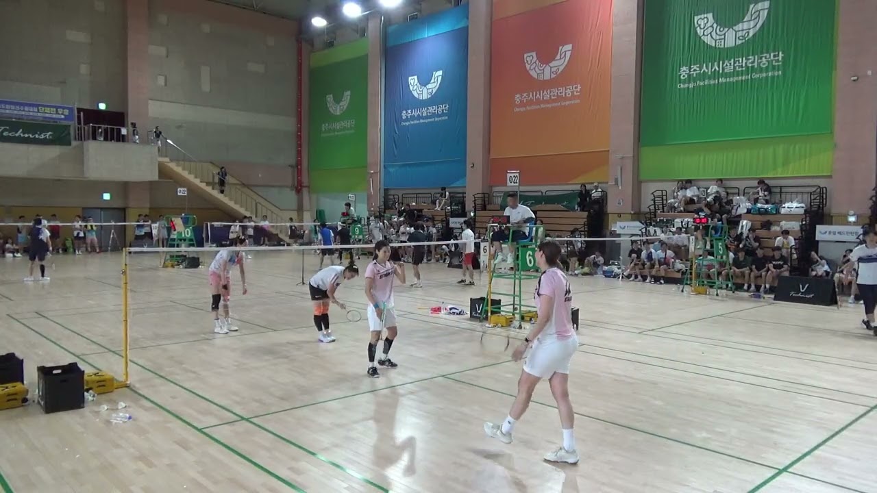 제3회 테크니스트 슈퍼챌린지 전국배드민턴대회 여복자강 기보현 | 김찬미 vs 김은주 | 배연주