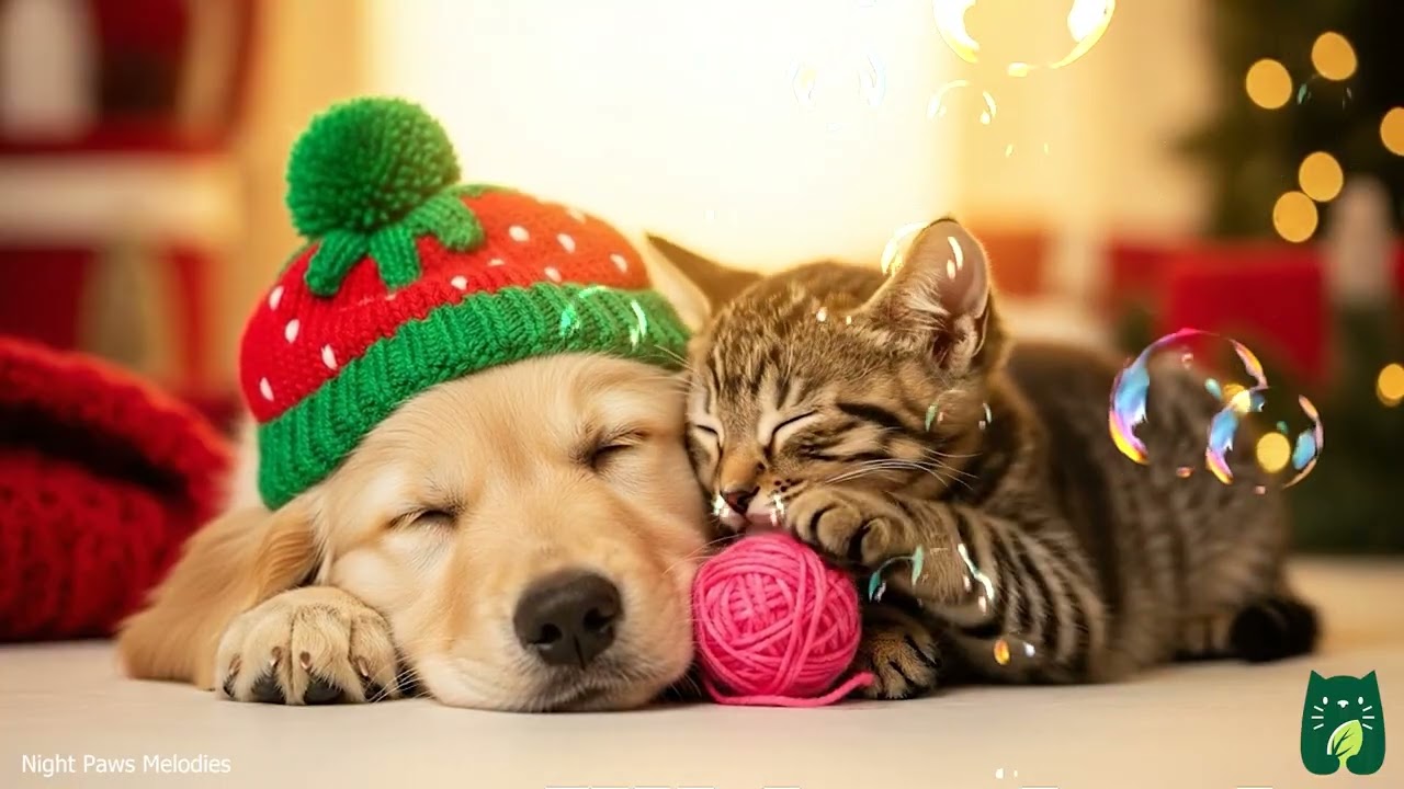 Deep Sleep Music for Dogs & Cats | Anti Separation Anxiety and Stress Relief Sounds for Pets SleepHD