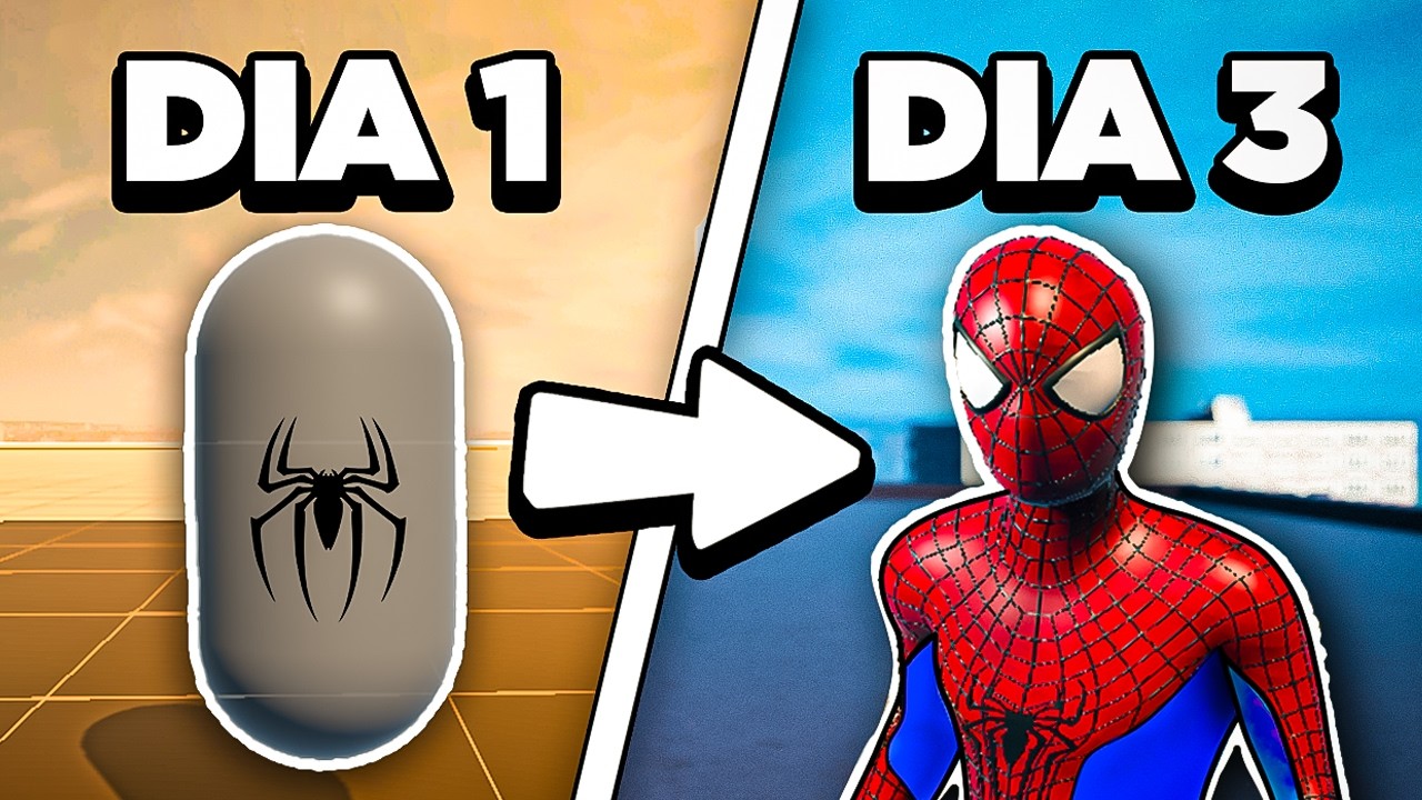 RECRIEI o JOGO do HOMEM ARANHA (em 1° PESSOA)