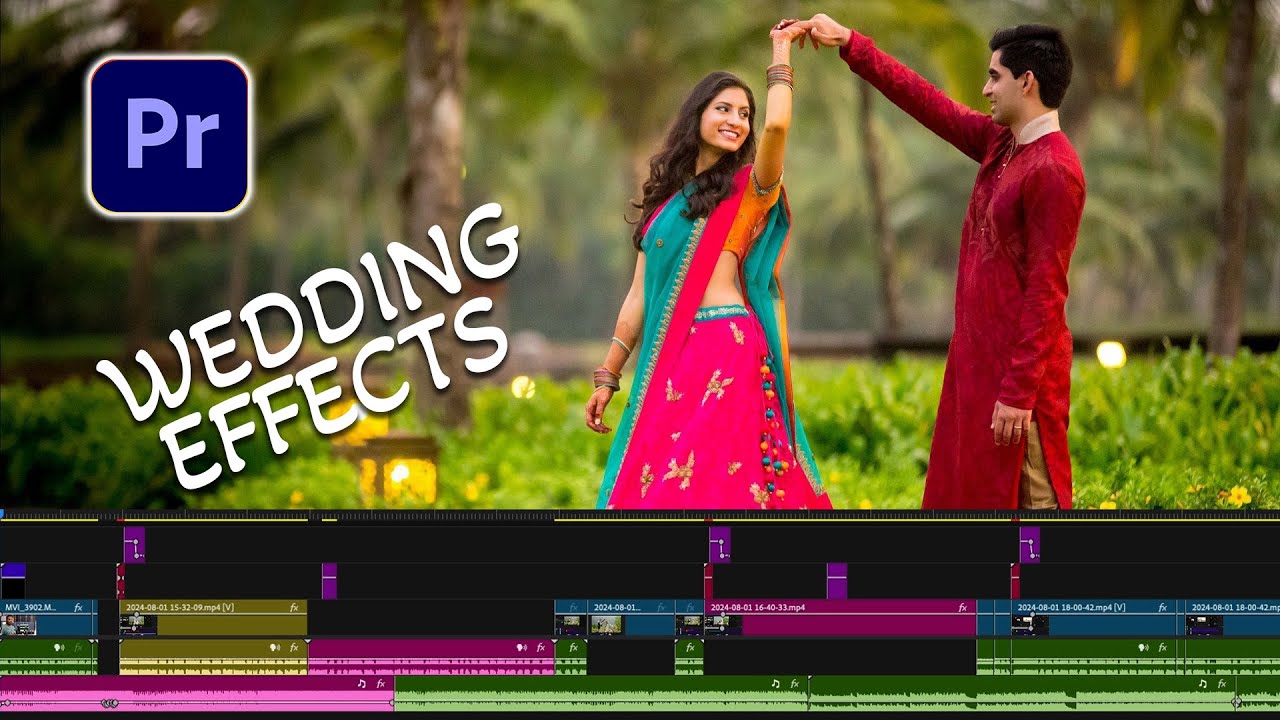 Pre Wedding Video Effects in Adobe PREMIERE PRO 2024 | Adobe Premiere Pro Updates