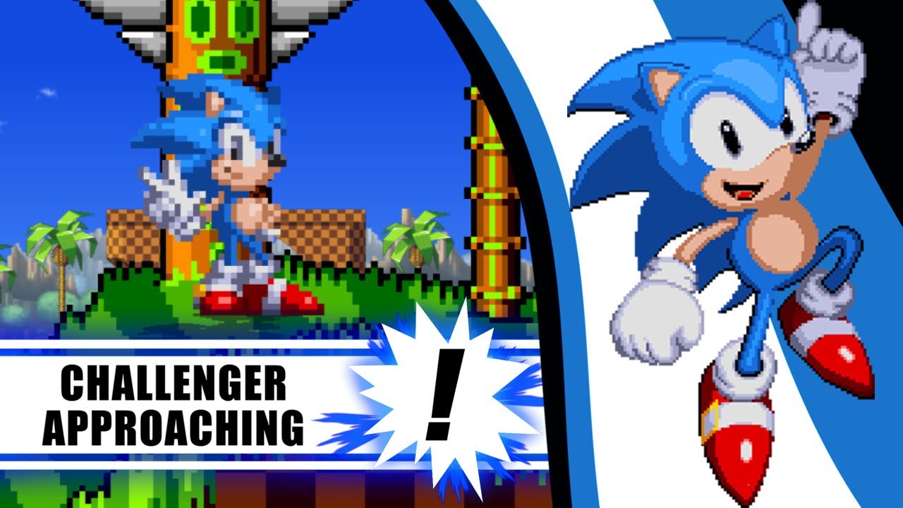 Classic Sonic by Sonic19910623 (CMC+ V8)- A Mod for Super Smash Bros. Crusade.