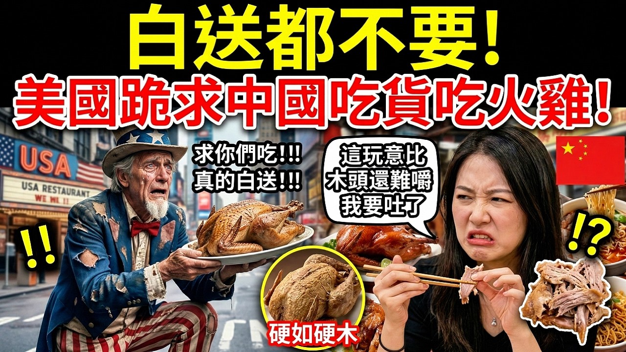 中國吃貨救不了！美國火雞橫行街頭，真相遠比段子更離譜