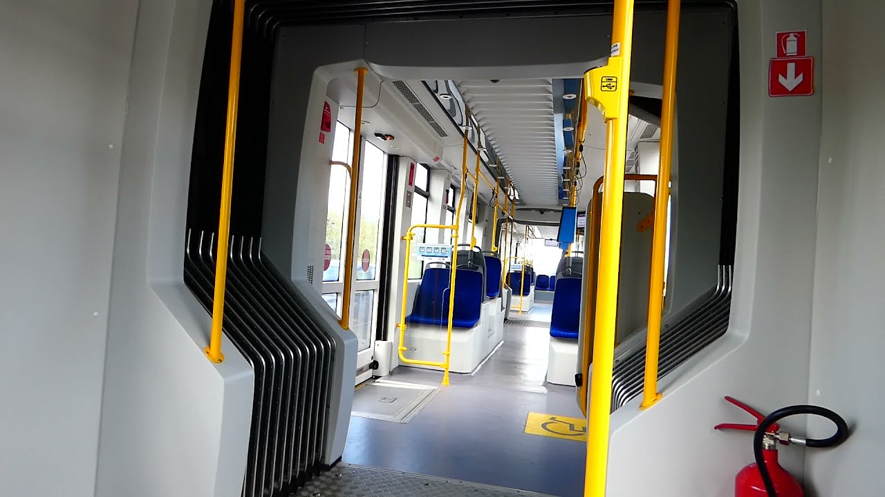 CTP Cluj Napoca: inside the Astra Imperio tram nr. 66, route 102