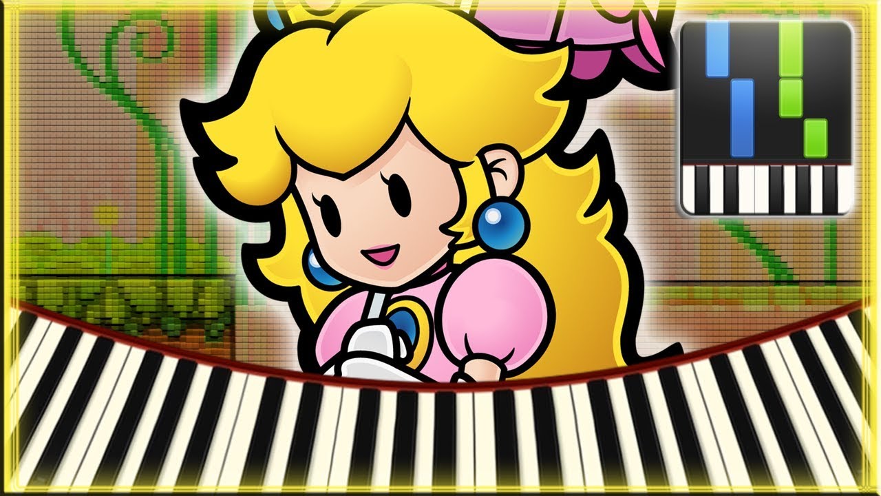 Gloam Valley - Super Paper Mario【Synthesia】