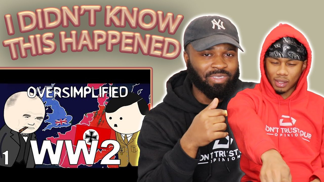 I DIDN'T Know This HAPPENED! WW2 - Oversimplified (Part 1) Reaction