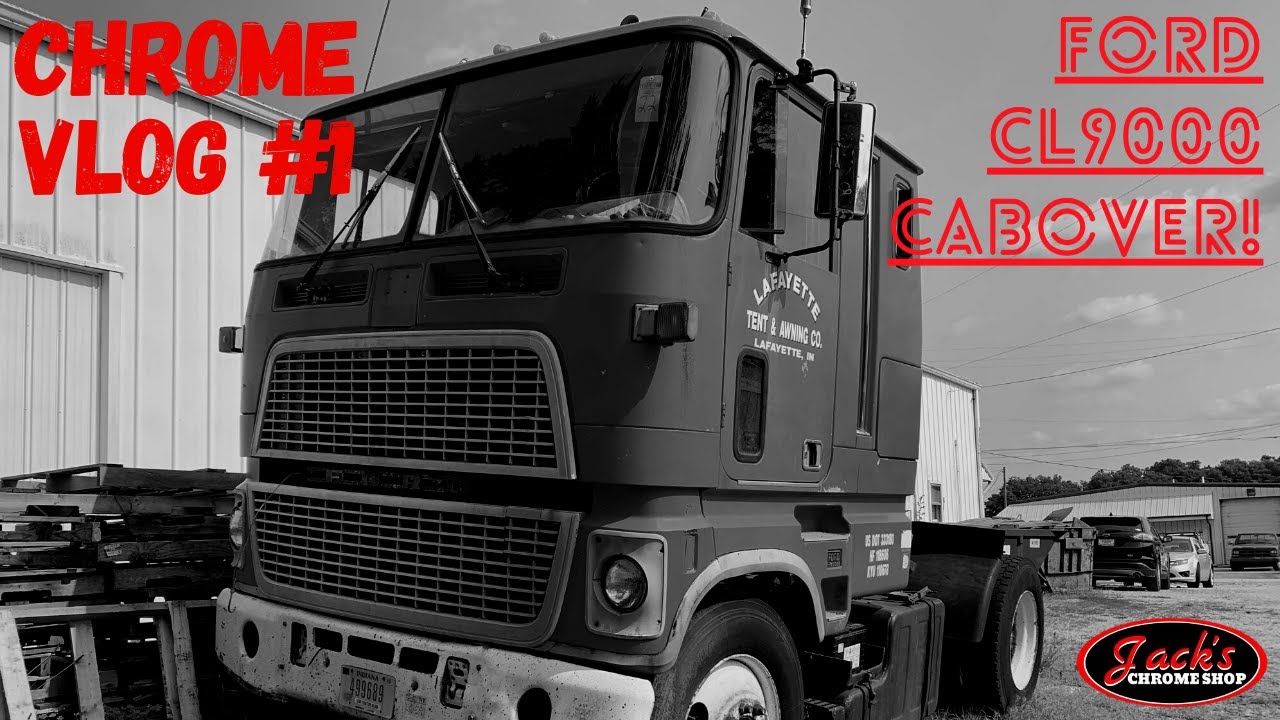 New Shop + NEW FORD CL9000 Cabover Shop Truck + K100 Updates! | Jack's Chrome Vlog 1