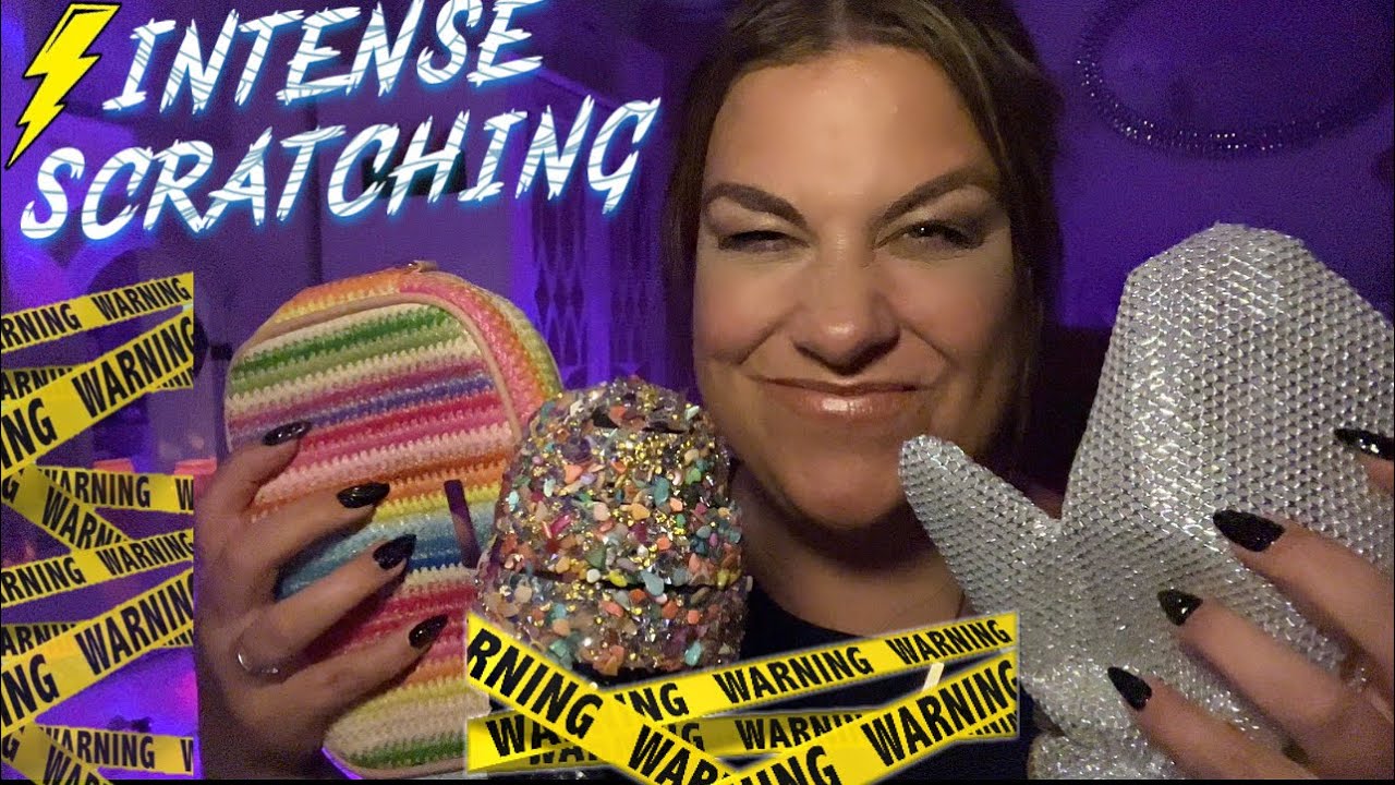 ASMR / Intense Scratching Triggers / Deep Scratching Sounds ⚠️