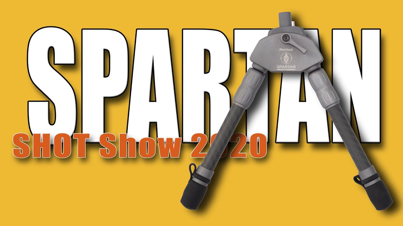 SPARTAN PRECISION - Javelin bipod - Javelin Pro Hunt - Davros - Tripod - SHOT Show 2020