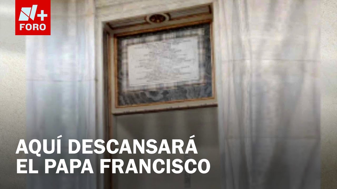 Así luce la tumba donde será sepultado el Papa Francisco - Las Noticias
