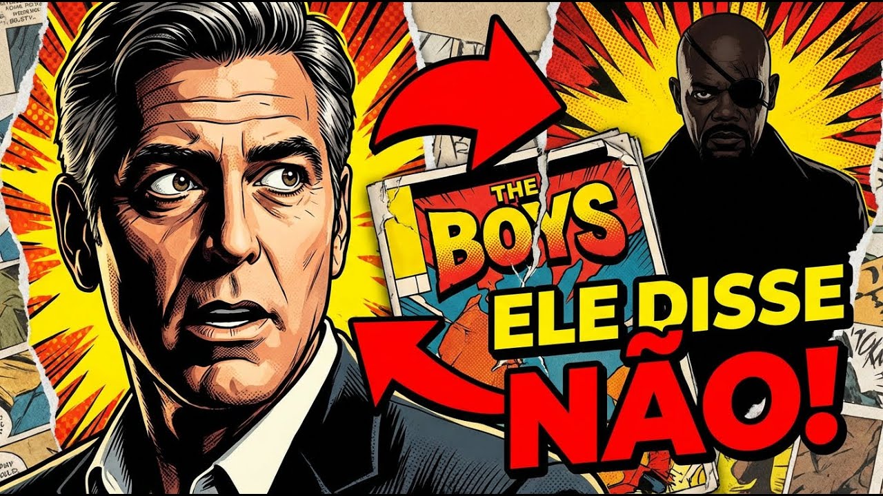 ELE RECUSOU A MARVEL! GEORGE CLOONEY DISSE NÃO A NICK FURY POR CAUSA DE UMA REVISTA EM QUADRINHOS