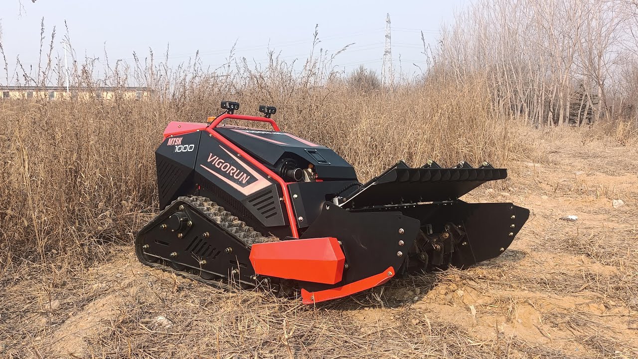 Vigorun MTSK1000 Remote Flail Mower- Additional attachment available