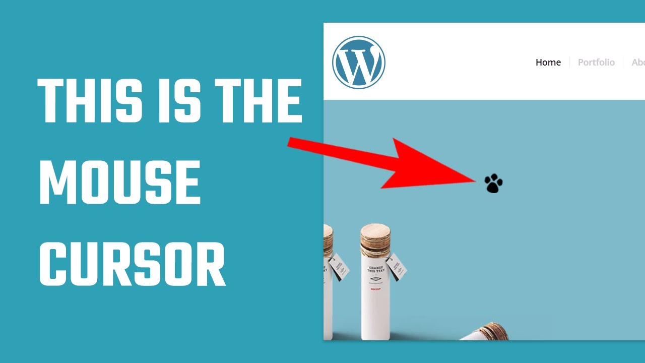 Использование пользовательского курсора в WordPress | 2023 #WordPress 91