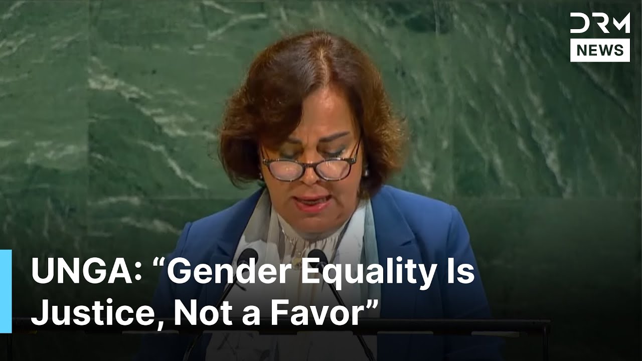 Powerful Speech at UNGA: CEDAW Chair Warns of Backlash on Women&rsquo;s Rights | DRM News | AC1N