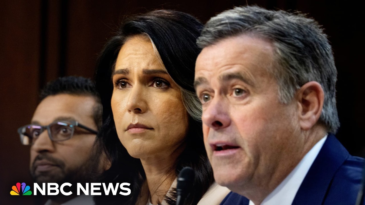 LIVE: Senate Select Committee hosts open hearing on worldwide threats | NBC News