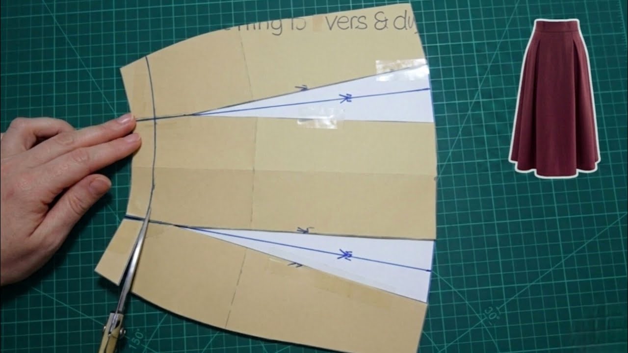 Professional Skirt Pattern Making for Beginners | Step-by-Step Drafting Tutorial