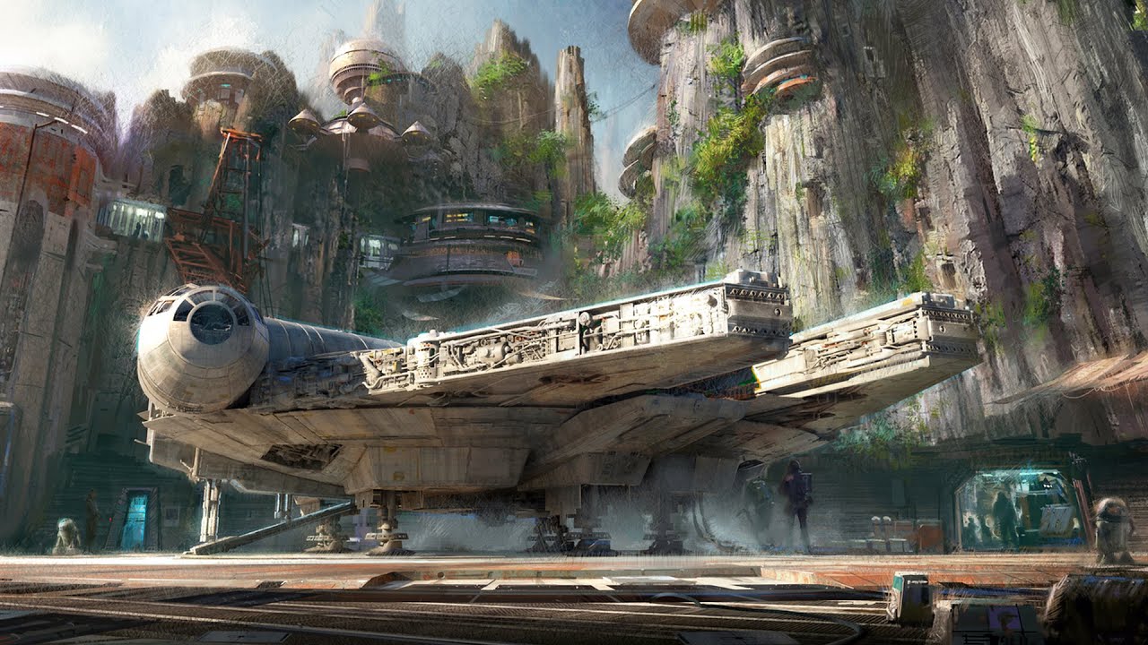 Star Wars Land Announcement & Details for Disneyland and Walt Disney World, D23 Expo, Launch Bay