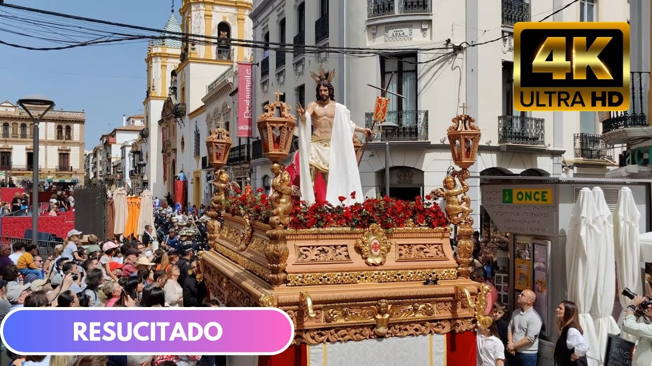 Resucitado Ronda 2023. Calle Remedios. Semana Santa