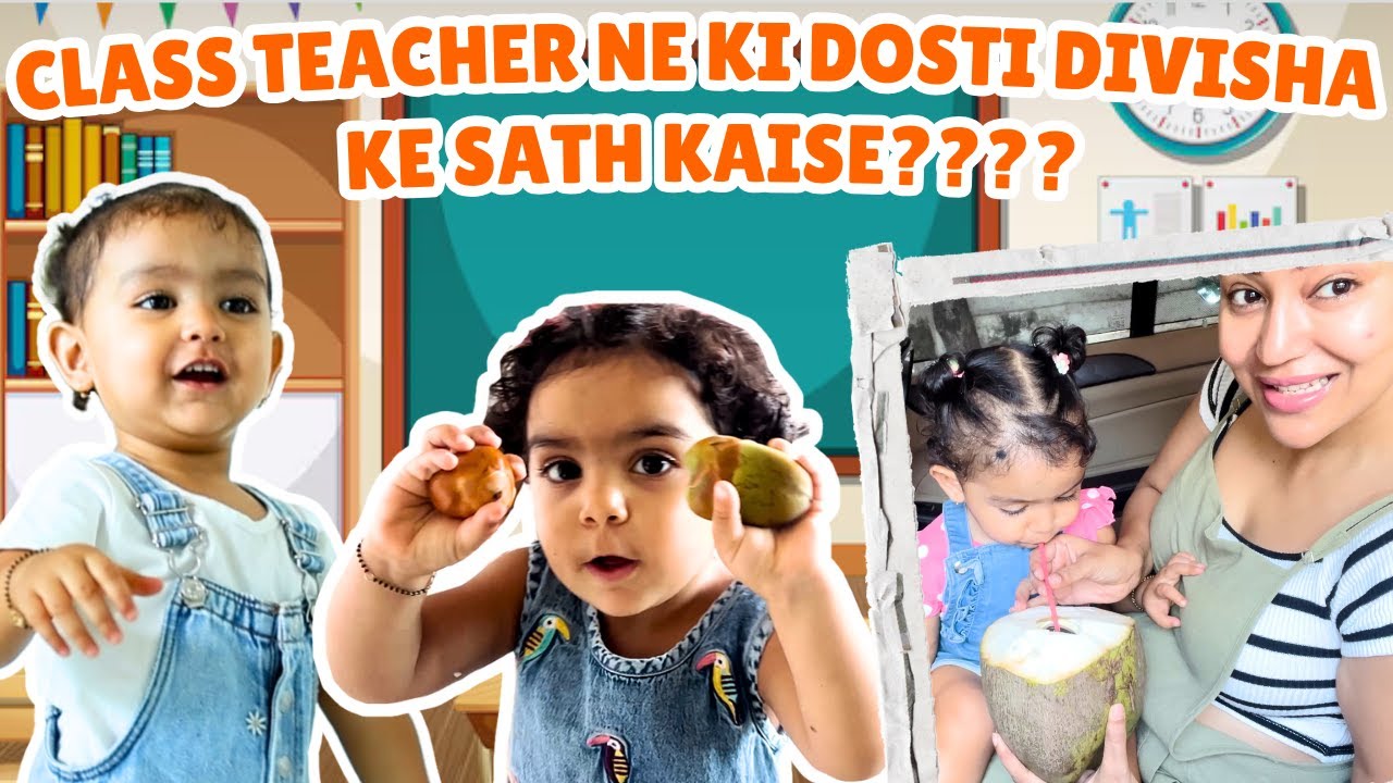 Teacher ne Divishha ke sath dosti ki | Dekhiye kaise???? | HINDI | WITH ENGLISH SUBTITLES | Debina D