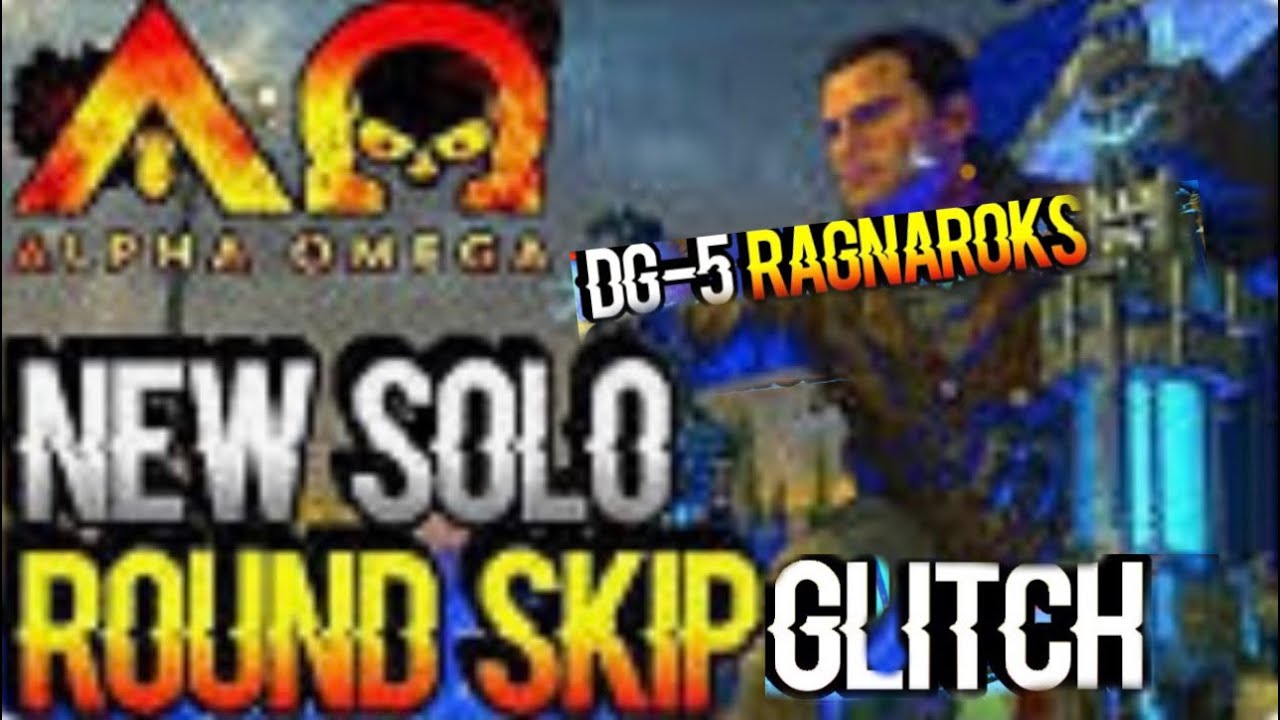GODMODE/ROUNDSKIP GLITCH FOR ALPHA OMEGA! Bo4 Zombie glitches