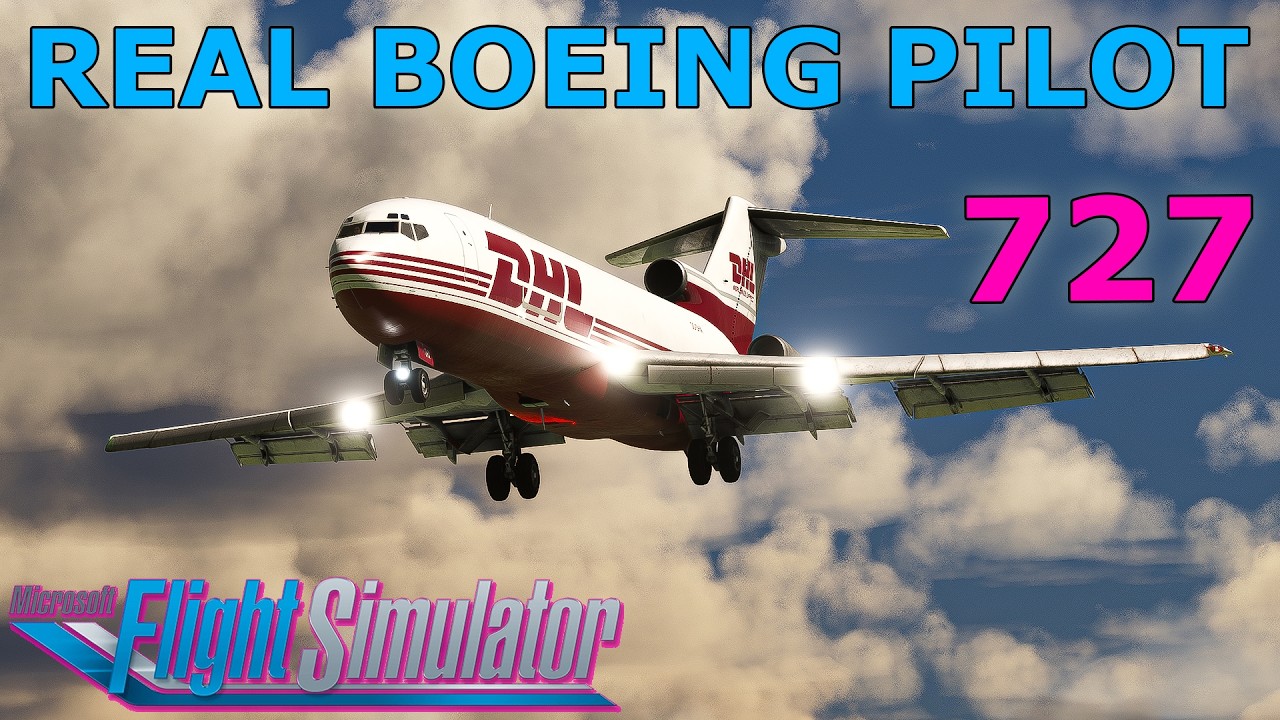 Retro Flying made Simple: FSS Boeing 727 in MSFS: Real Airline Pilot Full Flight and Review