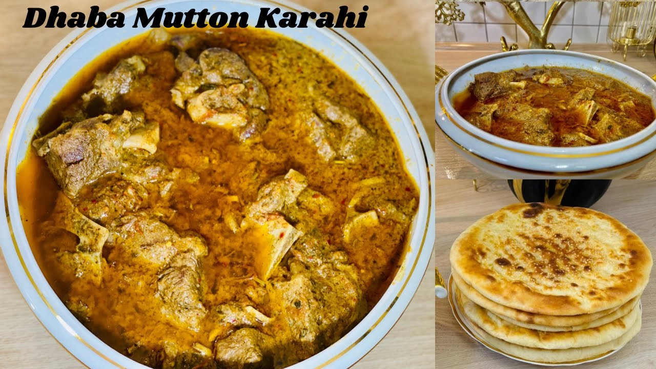 Mutton Karahi Dhaba Style - How To Make Mutton Karahi - Mutton Karahi Recipe In Urdu - Hindi