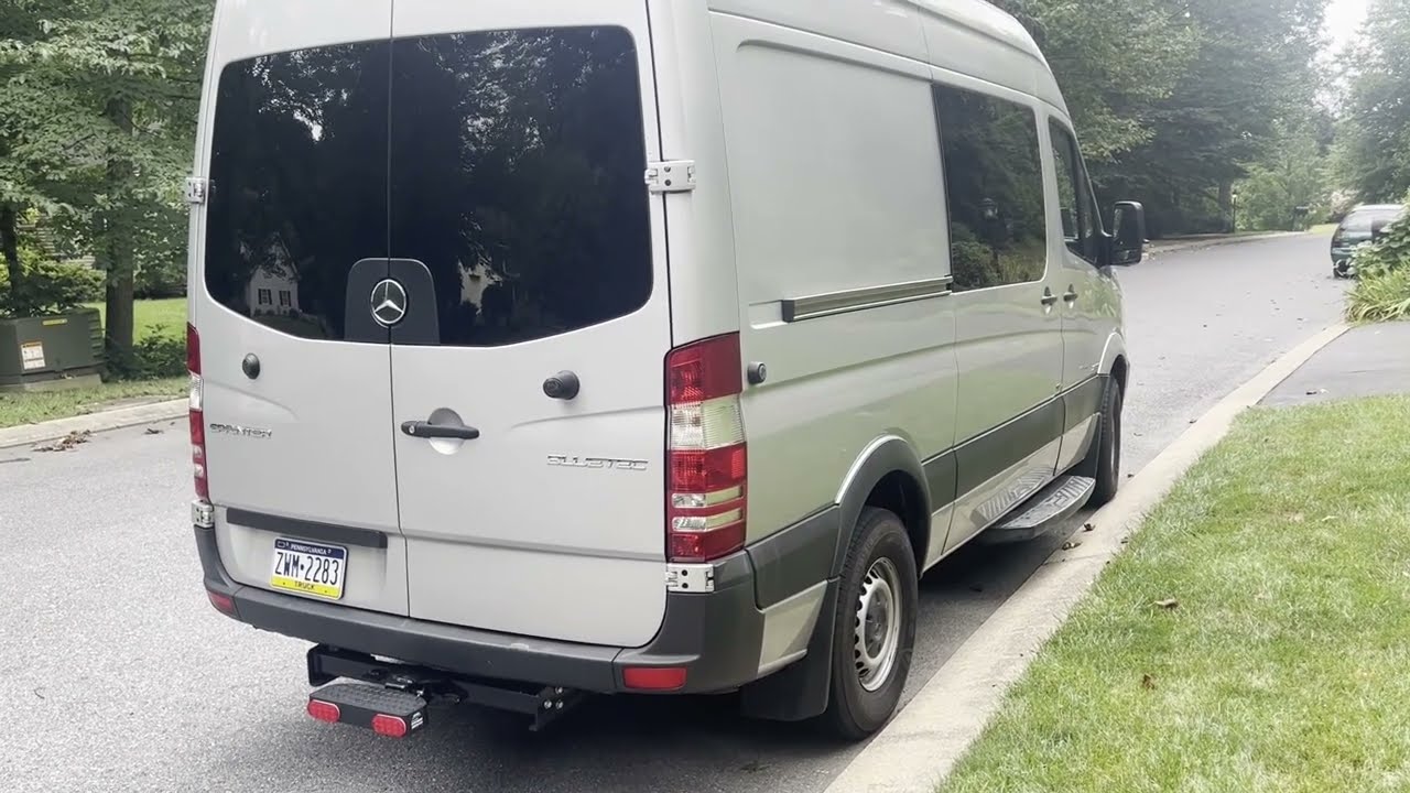 Mercedes Sprinter Trailer Hitch and Step Installation