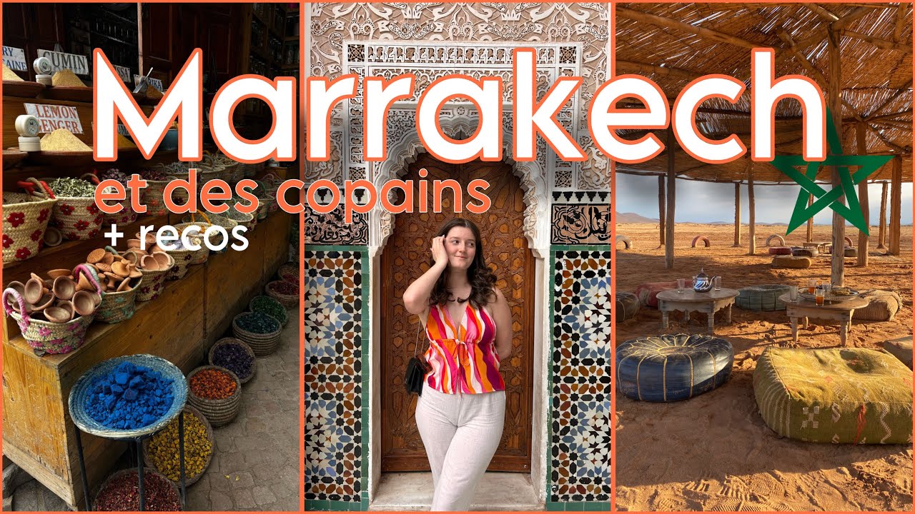MARRAKECH ET DES COPAINS 🇲🇦🐍