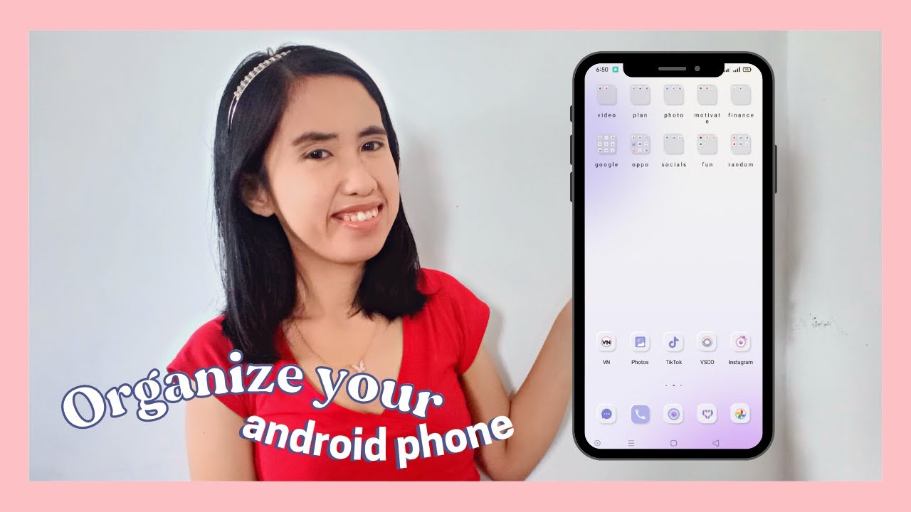 Best way to organize and declutter your android phone | Theresa Denise