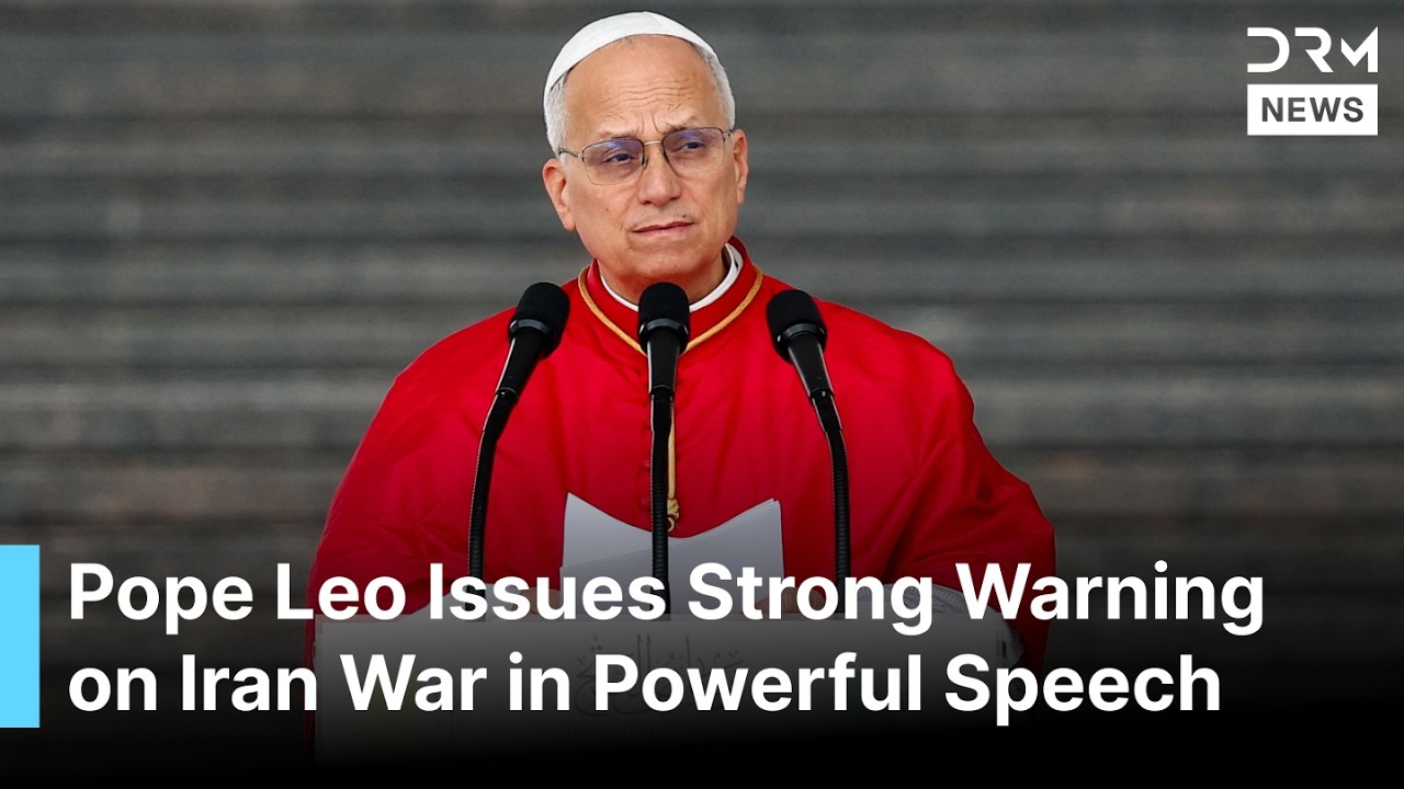 FULL SPEECH: Pope Leo Issues Strong Warning to Trump on Iran War in Powerful Algeria Speech | AK1G