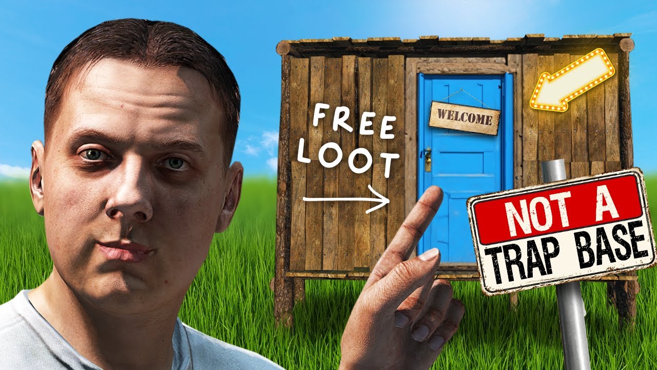 Living In A DayZ Trap Base For 1 Week
