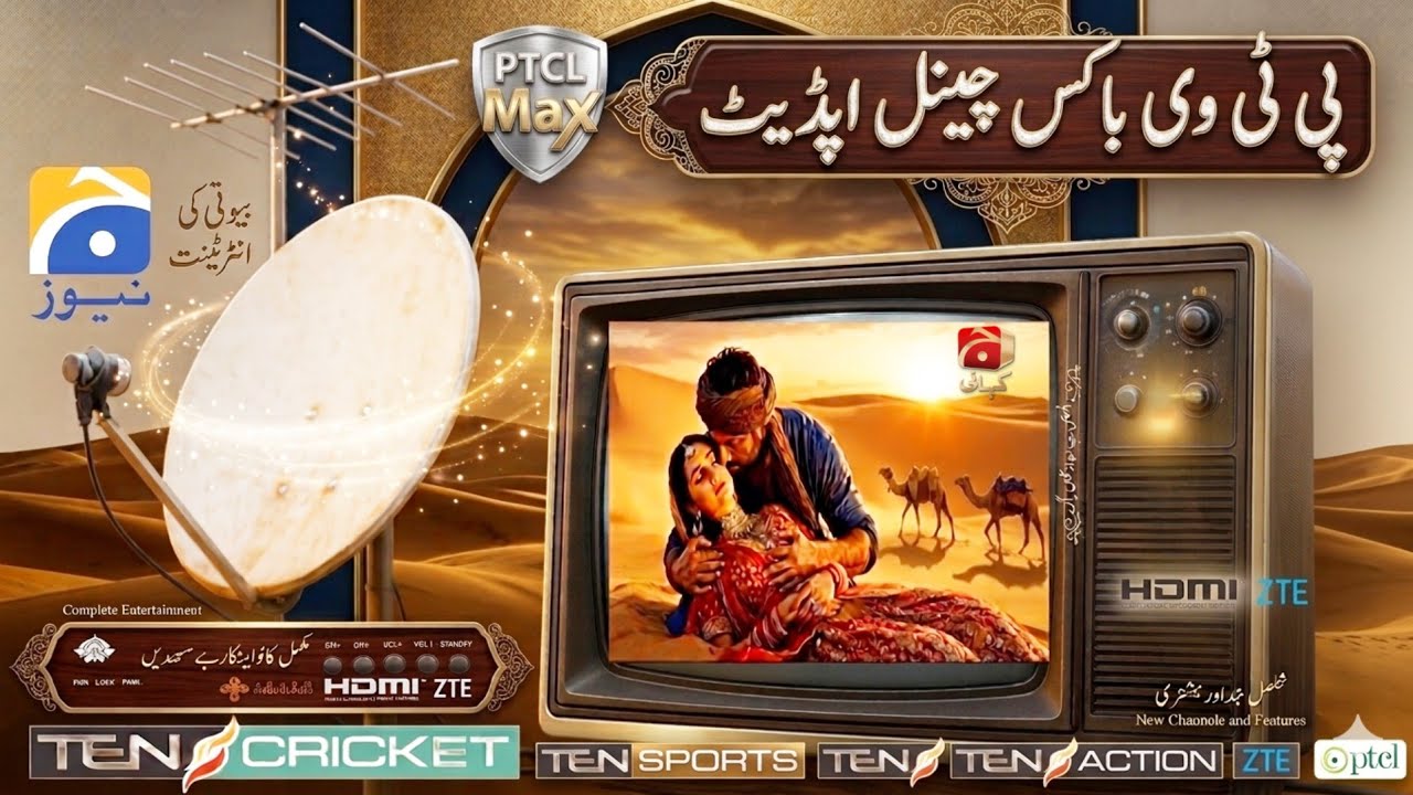 Ptv box Channel Update Pakistani new Channel list,ptv terrestrial box update, paksatmm1,ptv box 