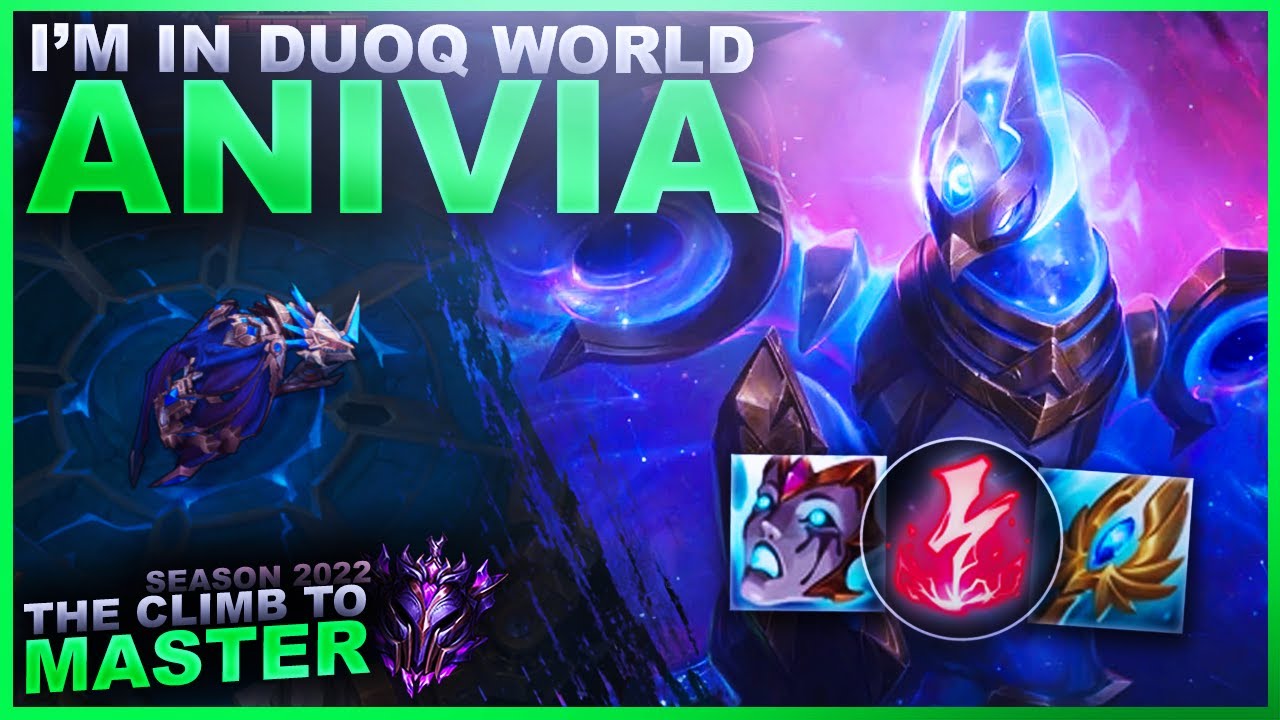 I WAS TELEPORTED INTO DUOQ WORLD!?! ANIVIA! - Climb to Master | League of Legends