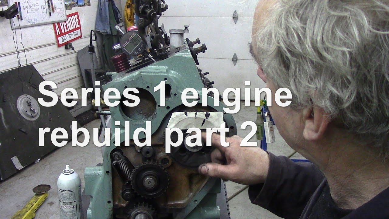 Series 1 engine rebuild part 2 Timing chain