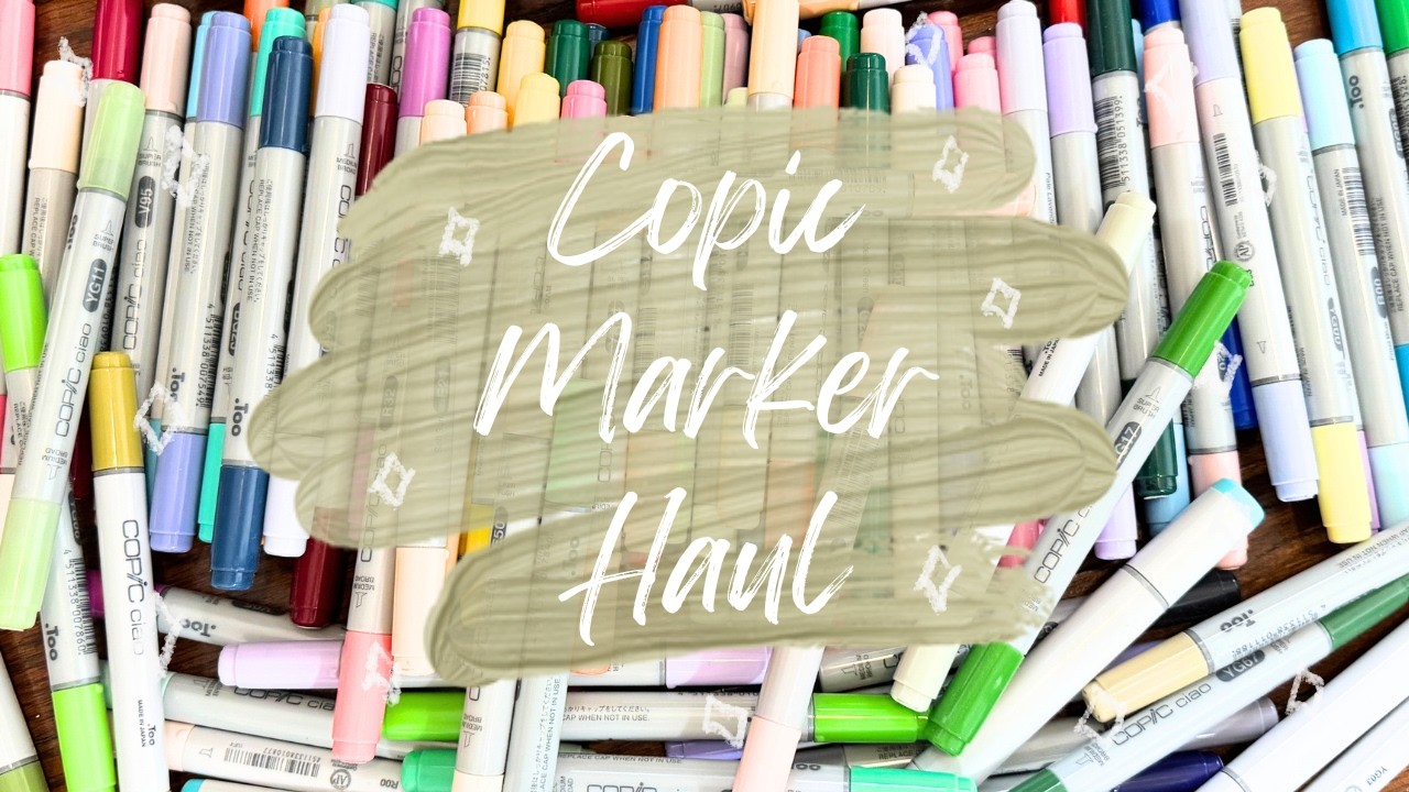 COPIC MARKER HAUL