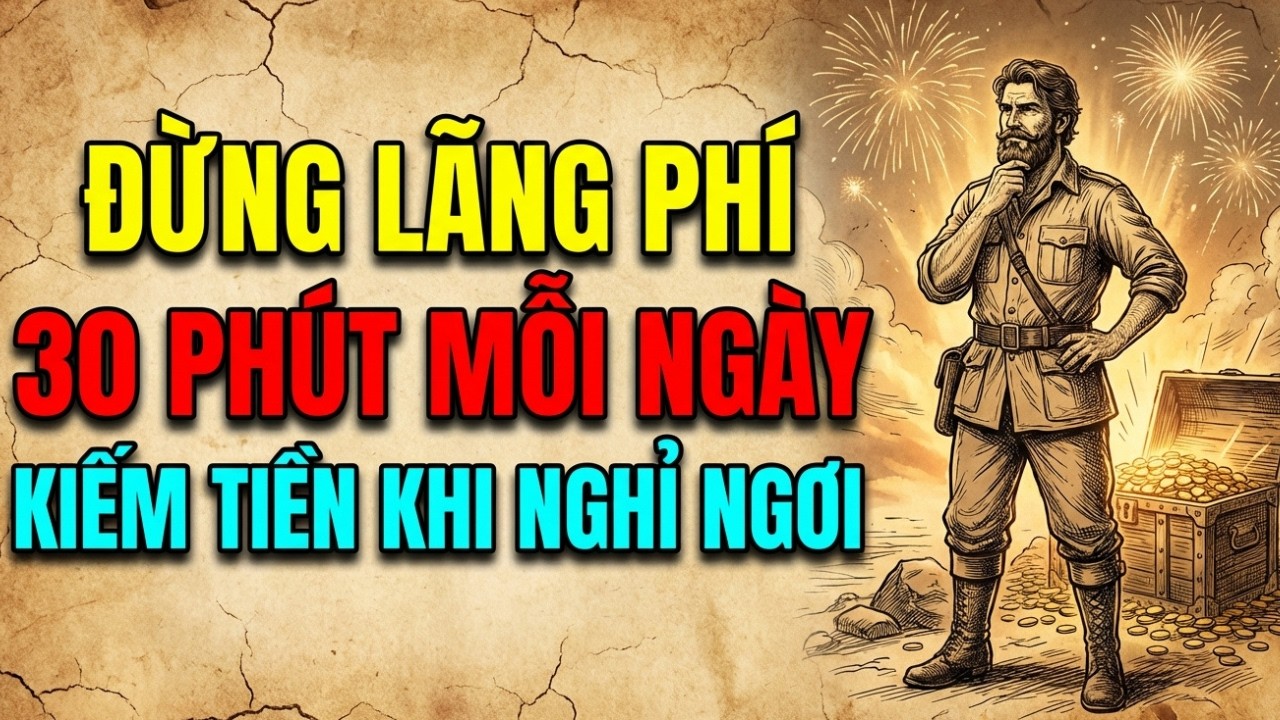 Chỉ 30 Phút Mỗi Ngày – Bí Quyết Kiếm Tiền Ngay Cả Khi Nghỉ Ngơi