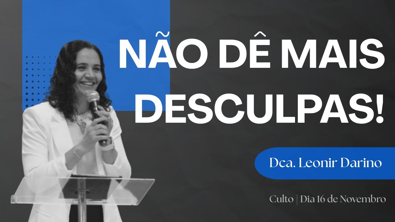 A sua obediência muda o destino de alguém - Seja um Filipe | Dca. Leonir Darino