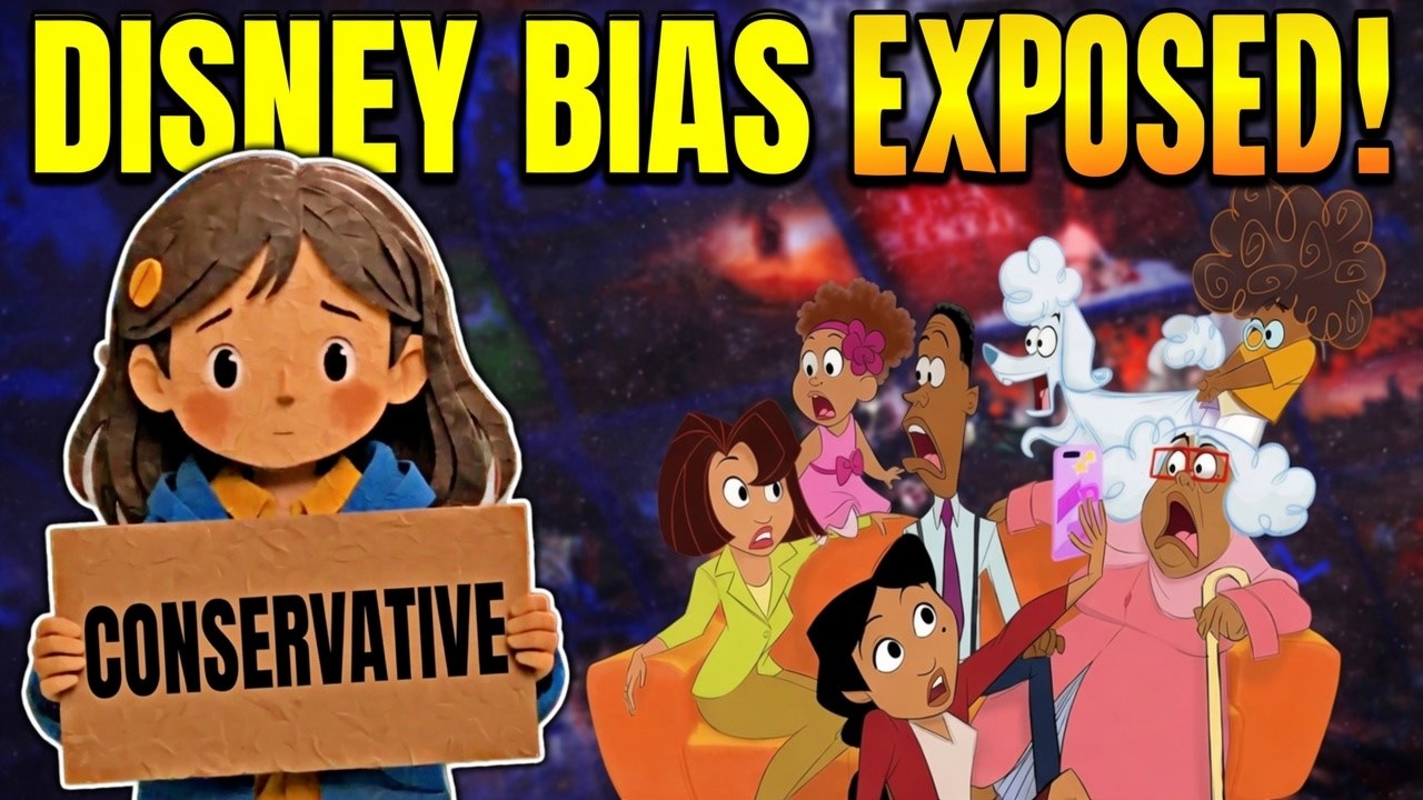 Disney's EXTREME Bias Exposed! New Animated Short from FIRED Tech Guru TURNS UP THE HEAT on D'Amaro!