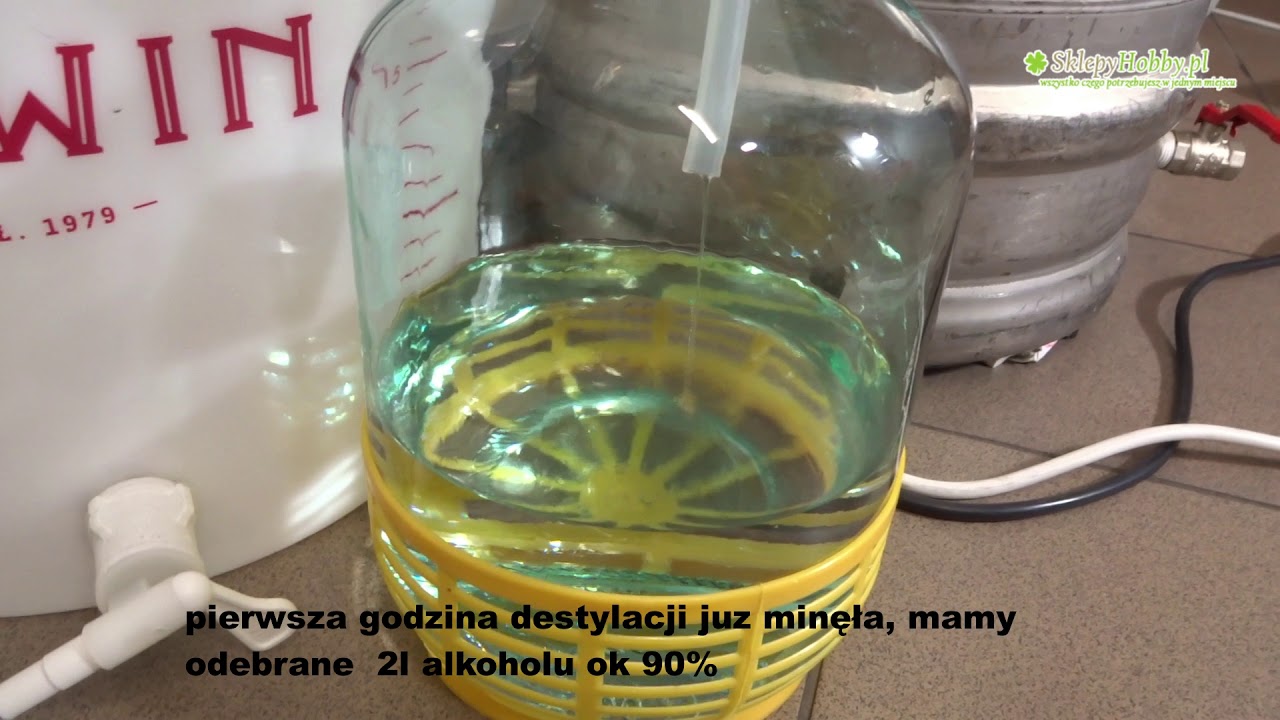 kolumna destylator zimne palce sprzęt do bimbru