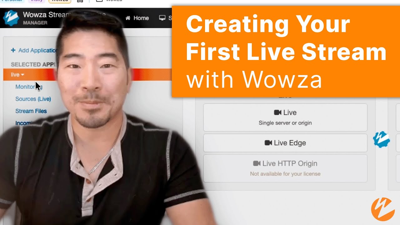 Setting Up A Live Stream in Wowza Streaming Engine (Developer Guide & Walkthrough)