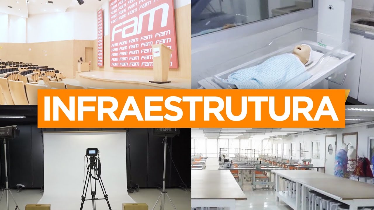 Conheça a infraestrutura inovadora da FAM!
