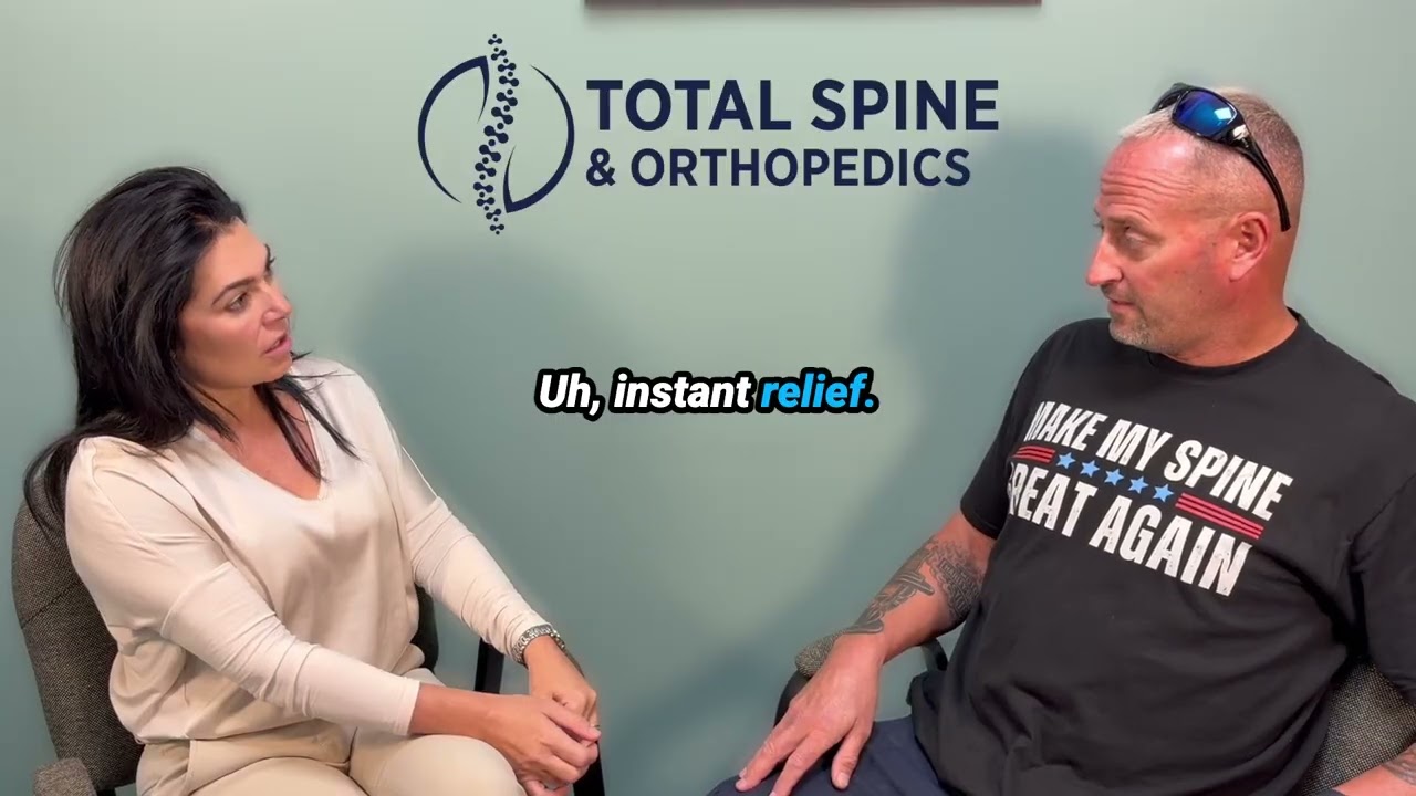 Patient Has Instant Pain Relief After Surgery