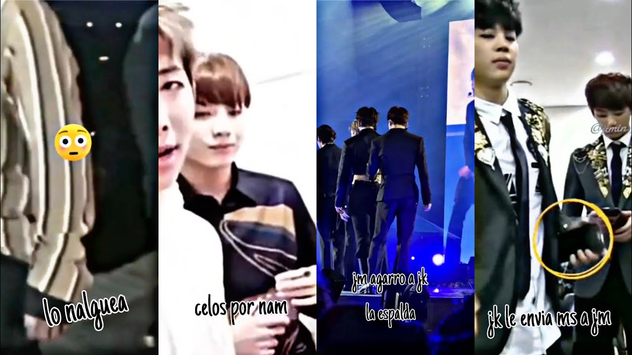 JIKOOK-JM LE PASA A JK SU MANO EN LA ESPALDA🫠CELOS DE JK 🙃 JM RECIBE MS DE JK🤯